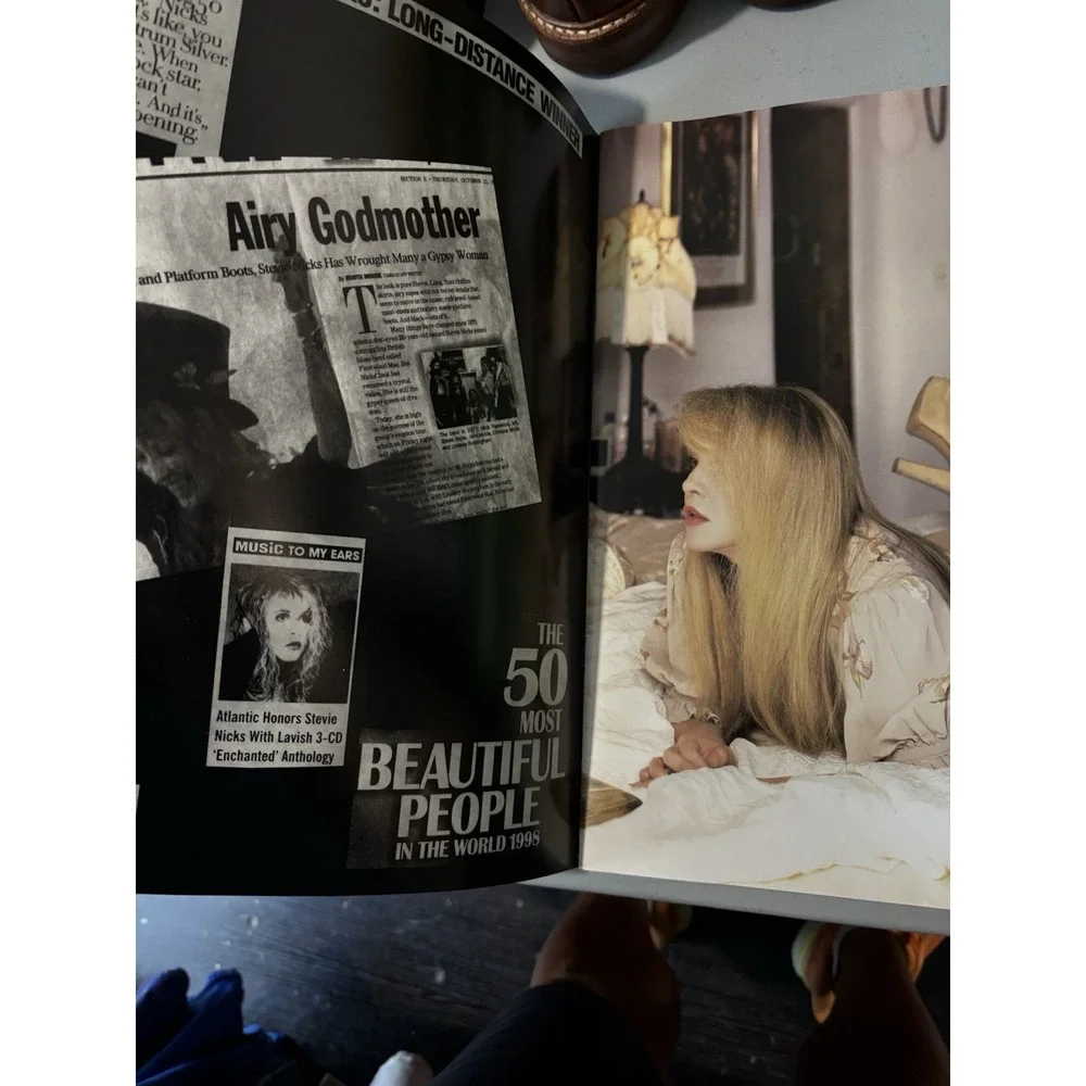 Stevie Nicks Enchanted calendar 1998 tourbook concert tour - Very good condition